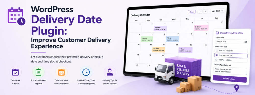 WordPress Delivery Date Plugin
