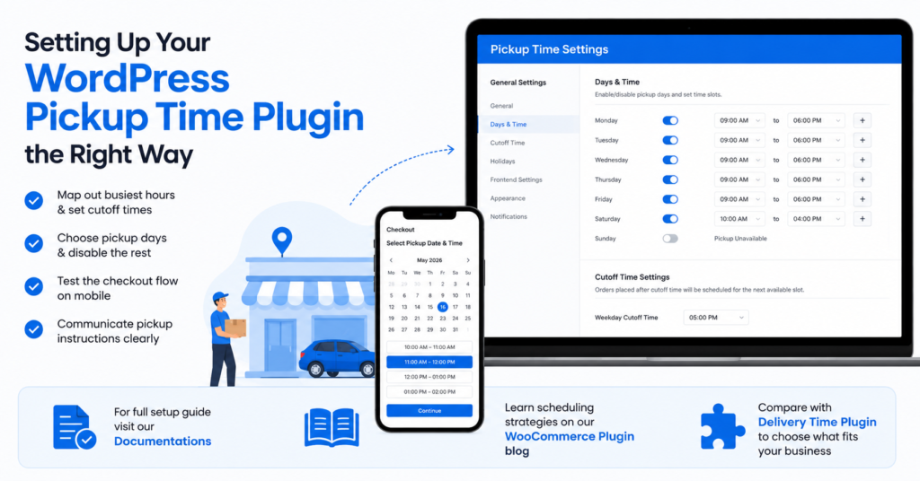 WordPress Pickup Time Plugin 