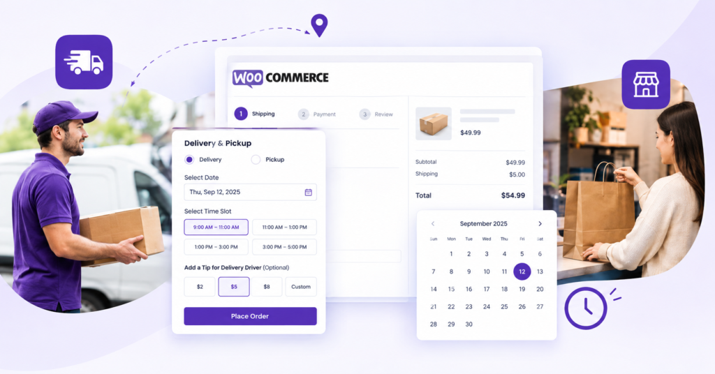 Delivery & Pickup Date Time for WooCommerce 