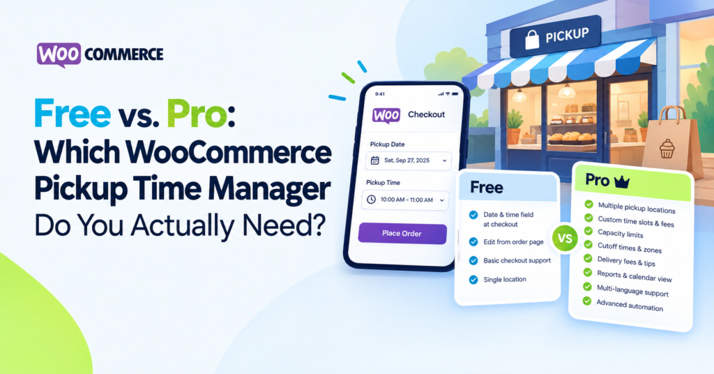WooCommerce Pickup Time Plugin